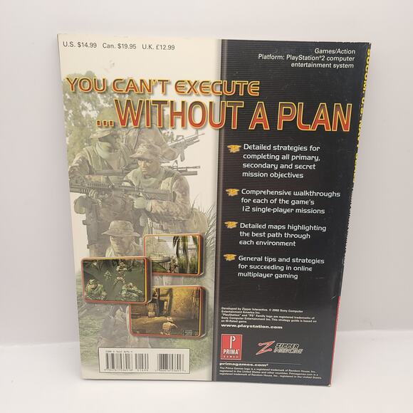 Prima Games Lot of 3 Guides Commandos 2 Splinter Cell Socom US Navy Seals - Picture 11 of 12